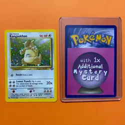 Kangaskhan Holo Rare Jungle LP 5/64 Pokemon Vintage WOTC Light Play - Image 1