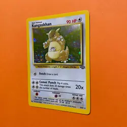 Kangaskhan Holo Rare Jungle LP 5/64 Pokemon Vintage WOTC Light Play - Image 3
