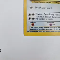 Pokemon Jungle Kangaskhan Holo 5/64 MP - Image 3