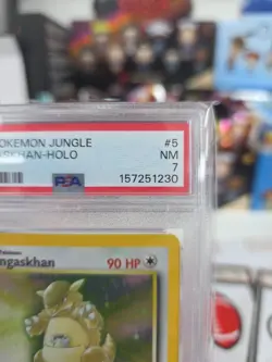 1999 POKEMON JUNGLE KANGASKHAN - HOLO - 5/64 - PSA 7 - Image 2