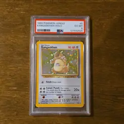 Pokemon Kangaskhan Jungle Holo 5/64 PSA 6 - Image 1