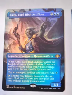 MTG - Urza, Lord High Artificer FOIL Borderless - Dominaria Remastered - Image 1