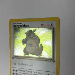 1999 Pokemon Kangaskhan 5/64 1st Edition Holo Jungle WOTC Rare Vintage LP/NM - Image 2