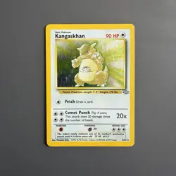 Kangaskhan 5/64 Jungle Holo Rare 1999 Vintage Pokemon Card - Image 4