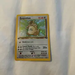 Kangaskhan 5/64 - Pokemon Jungle Set - 1st EDITION - Holo - Image 1