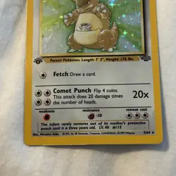 Kangaskhan 5/64 - Pokemon Jungle Set - 1st EDITION - Holo - Image 3
