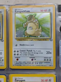 Kangaskhan 5/64 Holo Jungle Rare Pokemon Card - Excellent - Image 3