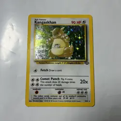 Pokemon Kangaskhan 5/64 Holo Rare Jungle 1999 MP WOTC - Image 1