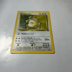 Pokemon Kangaskhan 5/64 Holo Rare Jungle 1999 MP WOTC - Image 2