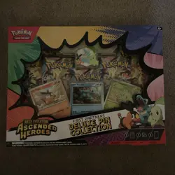 Pokemon TCG Ascended Heroes Deluxe Pin Collection New Sealed - Image 1