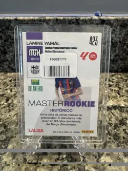 2023-24 Panini Megacracks La Liga EA Sports - Master Rookie Lamine Yamal #423... - Image 2