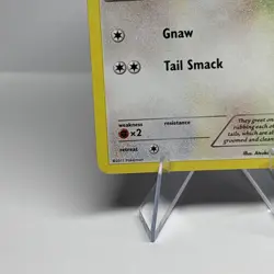 2011 Pokemon BW13 Minccino Cosmos Cracked Ice Holo Star Promo Black and White - Image 3