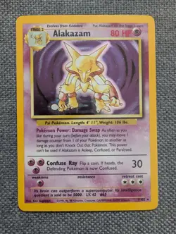 Alakazam 1/102 - Pokemon Base Set - Fantastic condition - vintage ✅ - Image 2