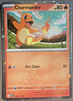 🌀Tail Swirl - Pokemon TCG Charmander 020/217 Cosmos Holo - Image 4