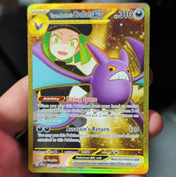 The Pokemon Company Team Rocket's Crobat ex 242/182 Sv10 Holo HR EN HP310 - Image 1