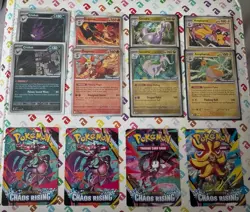 Pokemon Chaos Rising Build & Battle 4 promo set with trainer tips prerelease - Image 1