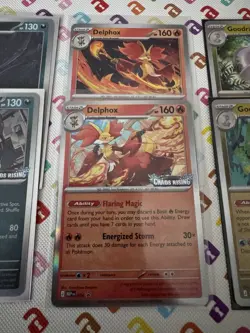 Pokemon Chaos Rising Build & Battle 4 promo set with trainer tips prerelease - Image 4