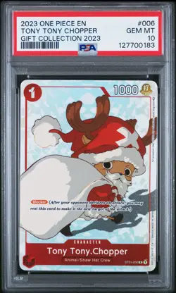 2023 ONE PIECE GIFT COLLECTION 2023 #006 TONY TONY CHOPPER PSA 10 - Image 1