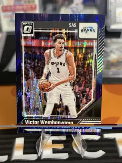2024-25 Panini Donruss Optic - Victor Wembanyama #45 Purple Shock Prizm - Image 1