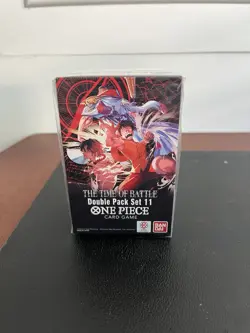 1 x One Piece Card OP-16 Double Pack Set Vol. 11 [DP-11] THE TIME OF BATTLE - Image 1