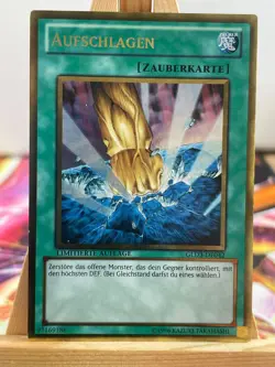 Aufschlagen GLD3-DE042 Gold Rare Deutsch EX YUGIOH - Image 1