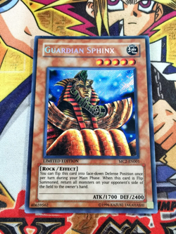 Guardian Sphinx mc2-en001 Ltd Ed (LP/MP) Secret Rare Yu-Gi-Oh! (2) - Image 1