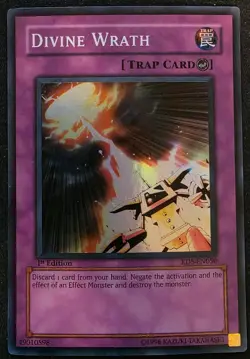 Yu-Gi-Oh! Divine Wrath 1st Edition RDS-EN050 Super Rare MP/LP - Image 1