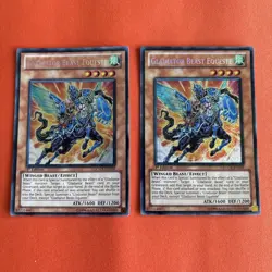 Yugioh Gladiator Beast Equeste LCGX-EN251 Secret Rare 1st Edition NM Euro - Image 1