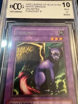 Yu-Gi-Oh! Fusionist LOB-022 Legend of Blue Eyes Unlimited BCCG 10 Mint - Image 2