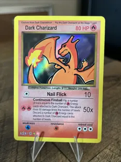 Dark Charizard #13 - After Skool Hobby - Pokemon Fan Art Generation One - Mint! - Image 1