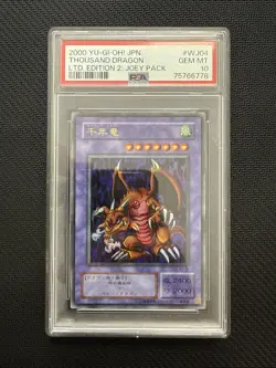 Thousand Dragon Yu-Gi-Oh WJ-04 Ultra Rare Konami JAPAN - Image 1