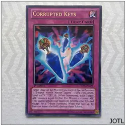 Corrupted Keys - JOTL-EN072 - Rare 1st Edition Yugioh - Image 1