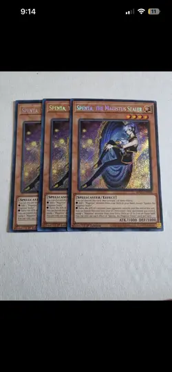 3x Spenta, the Magistus Sealer BPRO-EN098 Burst Protocol 1st Edition NM Yugioh - Image 1