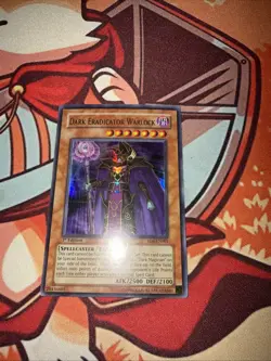 Yu-Gi-Oh! TCG Dark Eradicator Warlock Holo Foil 1st Edition SD6-EN001 Near Mint - Image 1