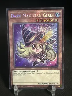 Dark Magician Girl Secret Rare Chibi Art Battle of Legends: GG Yu-Gi-Oh! - Image 1