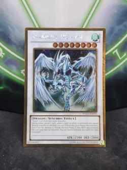 Yugioh Stardust Dragon PGLD-EN076 Gold Rare LP - Image 1