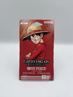 One Piece TCG English OP-13 Carrying On His Will Sleeved Booster Pack - - Image 1