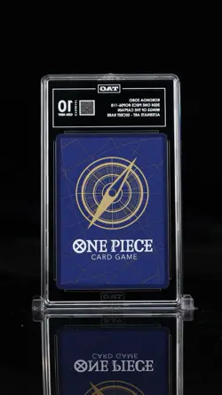 One Piece Roronoa Zoro Wings of the Captain Secret Rare OP06-118 TAG 10 Gem Mint - Image 2