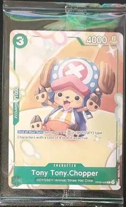Tony Tony Chopper OP09-029 - Anime Expo 2026 Event Promo One Piece Card *Sealed* - Image 1