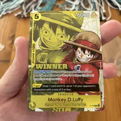 Monkey.D.Luffy (Winner Pack 2026 Vol. 2) P-106 One Piece Promotion Cards Foil - Image 4