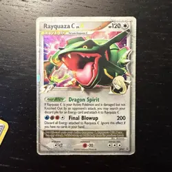 Rayquaza C LV.X DP47 Diamond and Pearl Promo Holo English 120 HP 2009 - Image 1