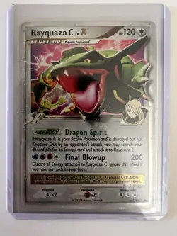 The Pokemon Company Rayquaza C LV.X DP47 Diamond and Pearl Promo Holo 2009 Eng - Image 4