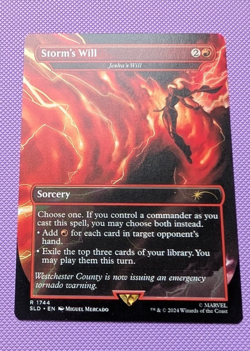 Storm's Will / Jeska's Will - Marvel Secret Lair - 1744 - Magic the Gathering - Image 1