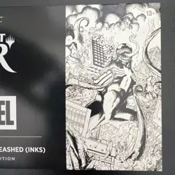 MTG Secret Lair x Spider-Man: Venom Unleashed Inks (Rainbow Foil) - SLD New - Image 3