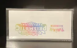 Pokemon Prismatic Evolutions Pokemon Center Elite Trainer Box ETB W Acrylic Case - Image 5