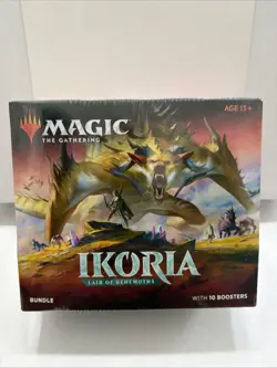 Magic The Gathering Ikoria Lair of Behemoths Bundle Sealed (promo & 10 Boosters) - Image 1