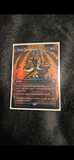 Fierce Guardianship (Borderless) Commander Masters Regular - Image 1