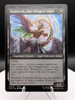 Sephiroth, Fabled SOLDIER Mythic Regular Final Fantasy MTG (NM) - Image 2