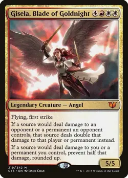 Gisela, Blade of Goldnight Commander 2015 Regular Lightly Played - Image 1