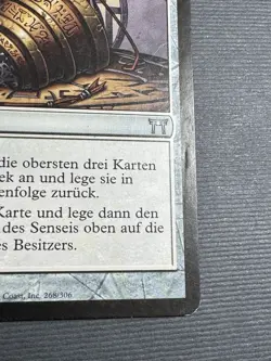 GERMAN - Sensei's Divining Top - CHK Champions of Kamigawa - LP Uncommon MTG - Image 4